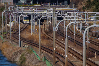 Railroad tracks