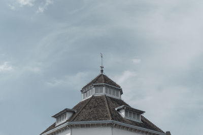Low angle view of building against sky