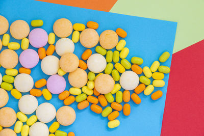 large group of objects