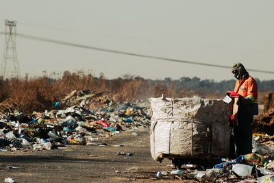 The fight to protect the environment from illegal dumping is a big socio-political issue. 