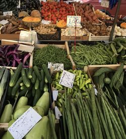 Green vegetables and more