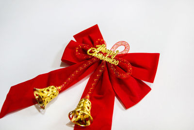 Close-up of christmas decoration in box