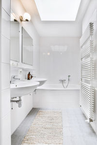 Interior of bathroom