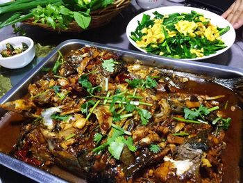 Close-up of food in bowl