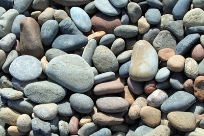 Beach pebble background