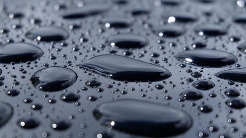 Close-up of water drops