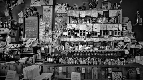 Aerial view of store