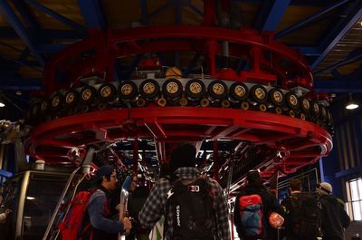 Close-up of woman in music concert