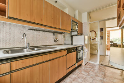 Interior of bathroom