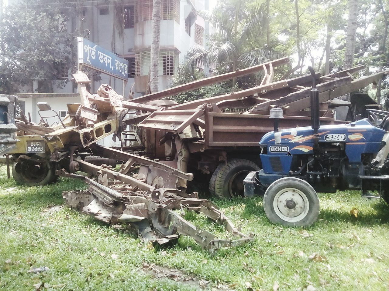 TRACTOR IN FIELD