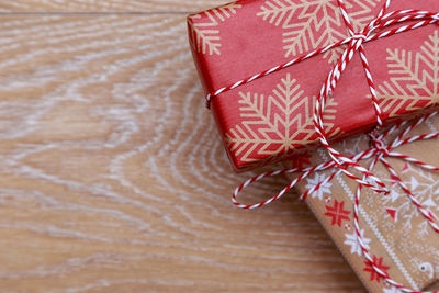 Close-up of christmas decoration