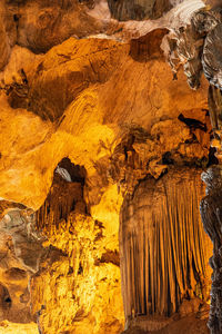Low angle view of cave
