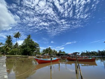 Fishing boat docked..