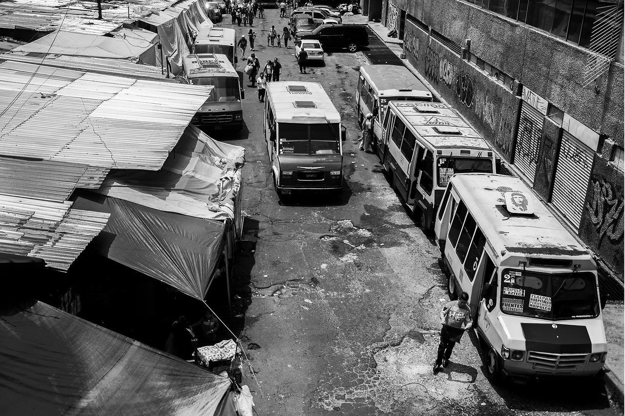 CARS ON CITY STREET