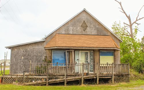 House on field