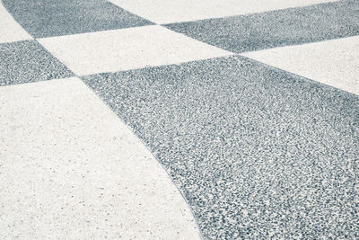 Full frame shot of zebra crossing