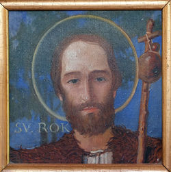 Close-up portrait of young man