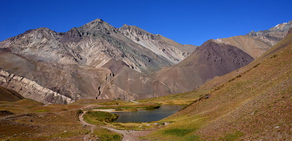 Aconcagua provincial park is located in the mendoza province in argentine.