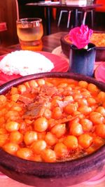 Close-up of food in bowl