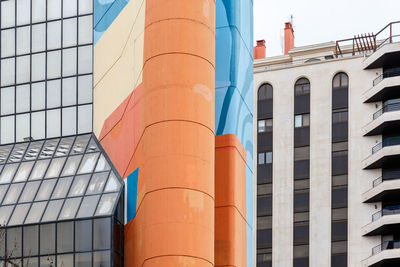 Low angle view of building against sky