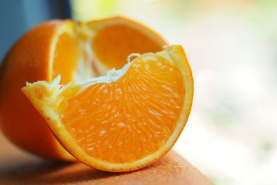 Close-up of orange slice