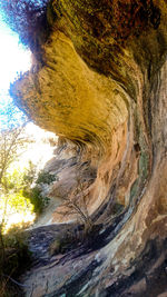 Scenic view of cave