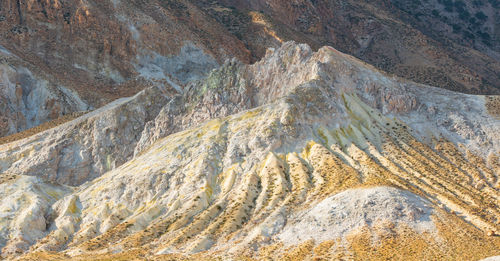 Volcanic crater stefanos in the lakki valley of the island nisyros greece