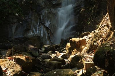 Waterfall at forest