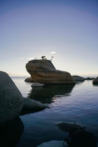 Scenic view of sea