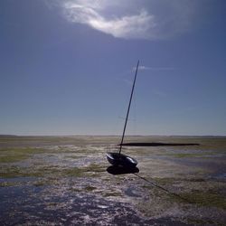 Boats in sea