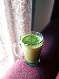 Close-up of drink on table