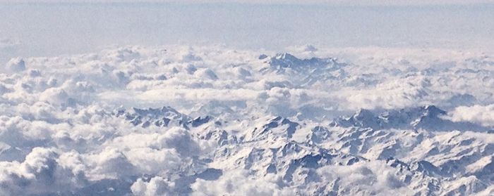 Aerial view of landscape