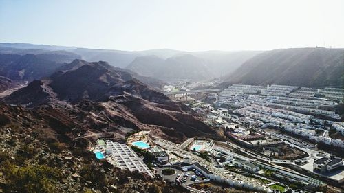 Aerial view of cityscape