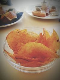 Close-up of food in plate