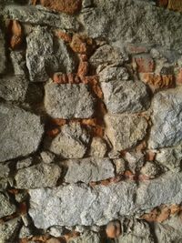 Full frame shot of stone wall