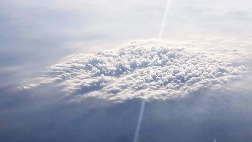 Scenic view of cloudscape against sky