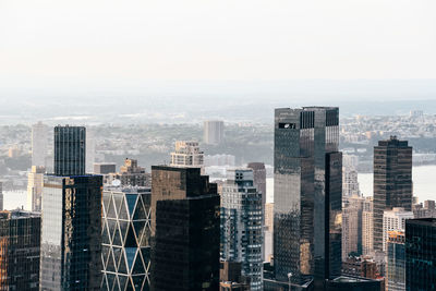 Modern buildings in city