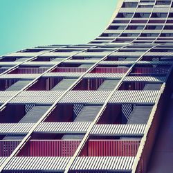 Low angle view of modern building