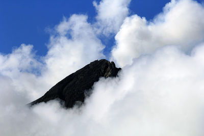 Low angle view of clouds in sky