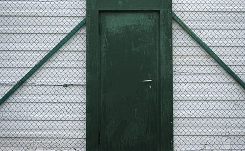 Close-up of chainlink fence