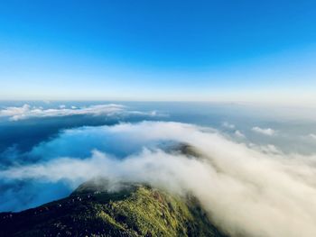 Scenic view of cloudscape against sky