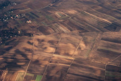 Aerial view of landscape