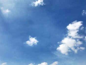 Low angle view of sky