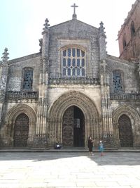 Facade of old building