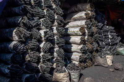 Stack of fishing net