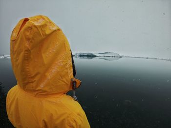 Close-up of frozen fruit