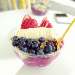 Close-up of fruits in bowl