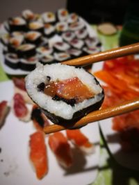 High angle view of ice cream