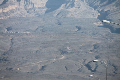 High angle view of landscape