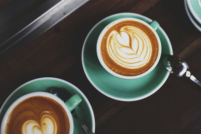 Close-up of coffee cup